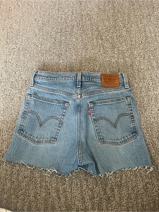 Levi's Pants - Levi's Women's Light Blue Denim Cutoff Shorts with Raw Hem